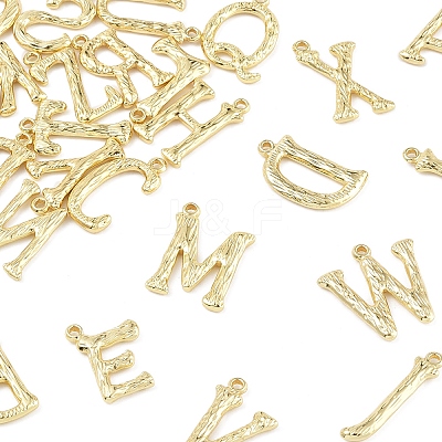 26Pcs 26 Styles Brass Pendants KK-FS0001-65G-1
