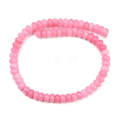 Dyed Natural White Jade Beads Strands G-G107-A28-01-1