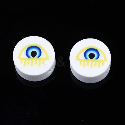 Handmade Polymer Clay Beads X-CLAY-N007-004-1