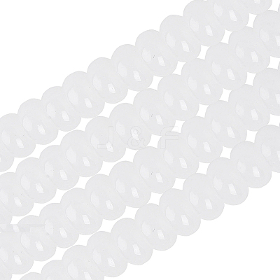 3 Strands Imitation Jade Glass Beads GLAA-PA0001-36B-03-1