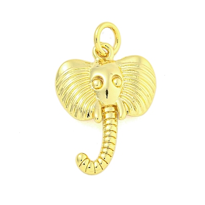 Rack Plating Brass Pendants KK-U021-07G-1