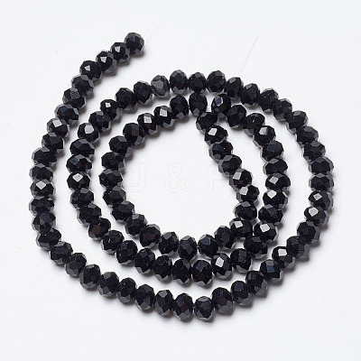 Opaque Solid Color Glass Beads Strands LS-EGLA-A034-P2mm-D18-1