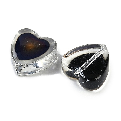 Two Tone Glass Mood Beads GLAA-Z007-10A-1