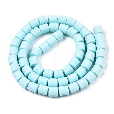 Handmade Polymer Clay Beads Strands CLAY-ZX006-01-72-1