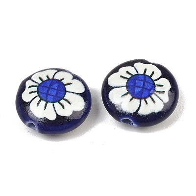 Printed Handmade Porcelain Beads PR-CBA938E-02B-1