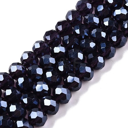 Electroplate Glass Beads Strands LS-EGLA-A044-T6mm-A15-1