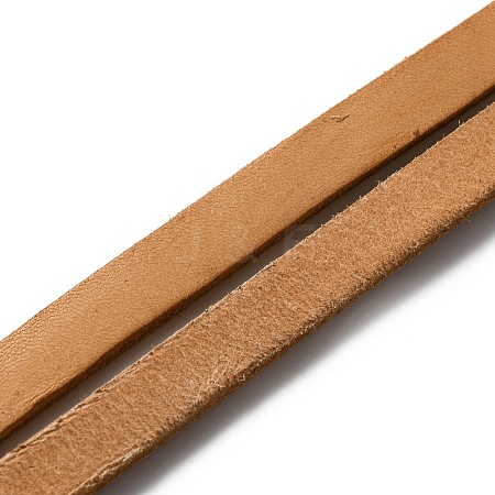 Flat Cowhide Leather Cord WL-WH0003-17D-01-1