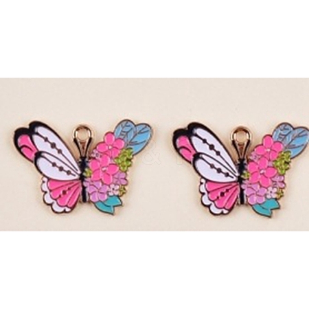 Alloy Enamel Pendants PW-WG21F84-06-1