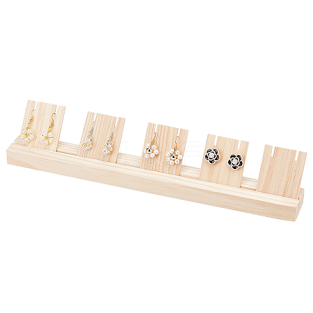 Wood Earring Display Stands EDIS-WH0012-1