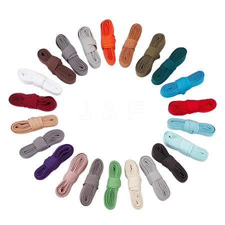 44Yards 22 Colors Cotton Herringbone Ribbon SRIB-MA0001-13A-1