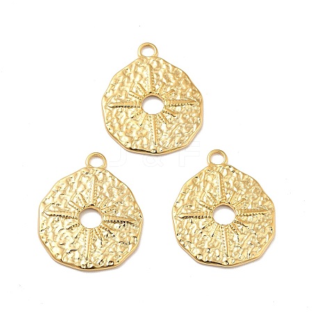 Ion Plating(IP) 304 Stainless Steel Pendants LS-STAS-I197-006G-1