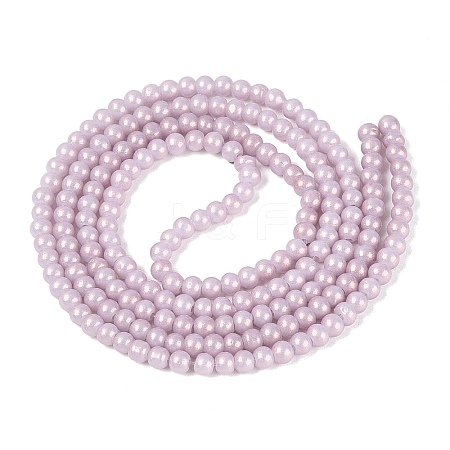 Baking Paint Glass Pearl Beads Strands DGLA-ZX001-05B-03-1