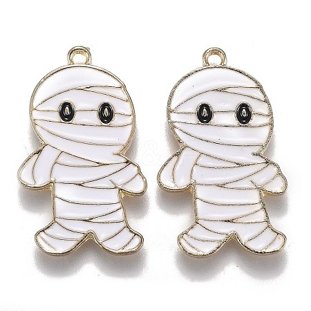 Halloween Theme Alloy Enamel Pendants LS-ENAM-J649-09LG-1