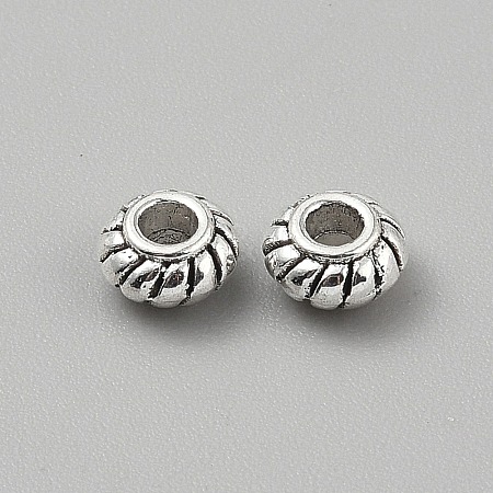 Tibetan Style Zinc Alloy Beads PALLOY-WH20817-004D-AS-1