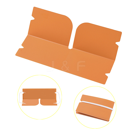 Portable Foldable Plastic Mouth Cover Storage Clip Organizer AJEW-E034-71B-1