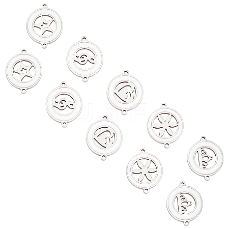 304 Stainless Steel Enamel Links Connectors STAS-UN0020-08P-1