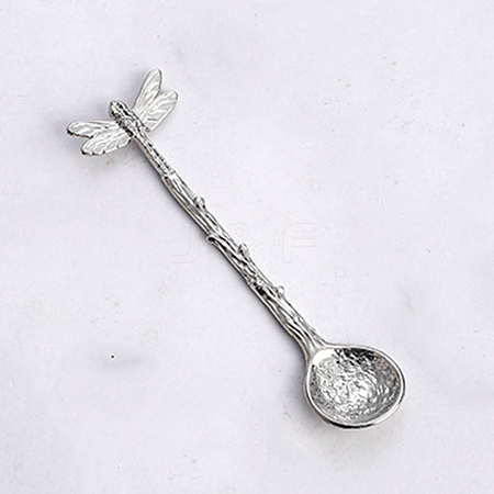 Alloy Coffee Tea Spoon AJEW-H145-90S-1