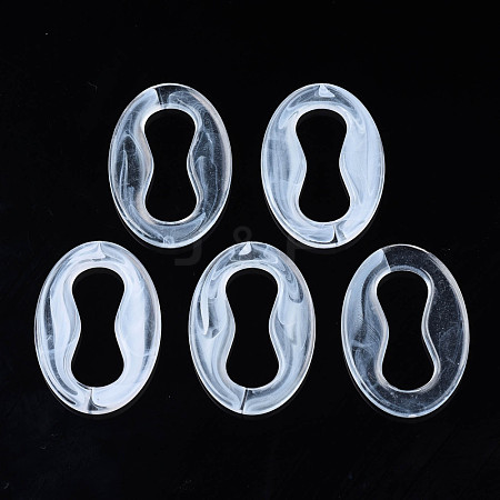 Transparent Acrylic Linking Rings OACR-S038-029-1