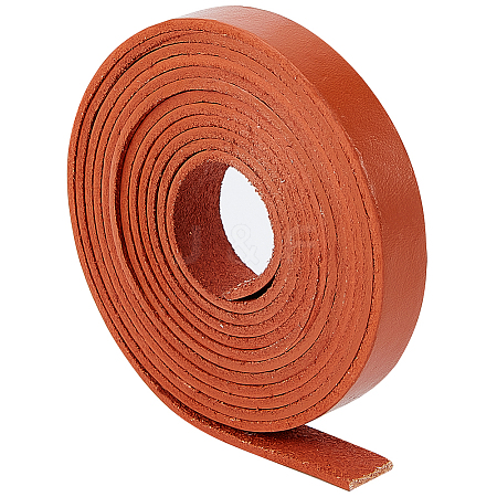 2M Flat Leather Cord LC-WH0007-07B-03-1