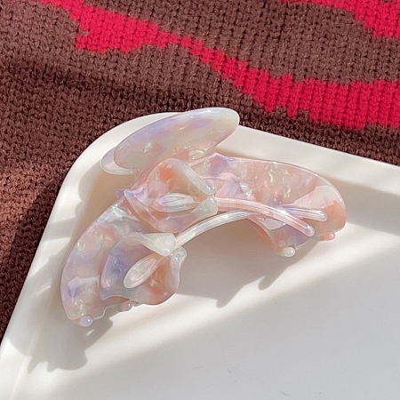 Cellulose Acetate(Resin) Claw Hair Clips PW-WGB1175-04-1