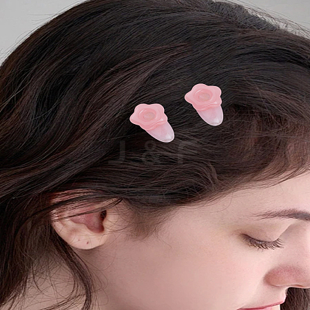 4Pcs Acrylic Alligator Hair Clips OHAR-LP0002-17A-1