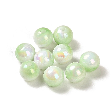 Opaque Acrylic Beads OACR-Z016-01A-05-1