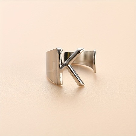 304 Stainless Steel Cuff Rings FS-WGEAFE6-22-1