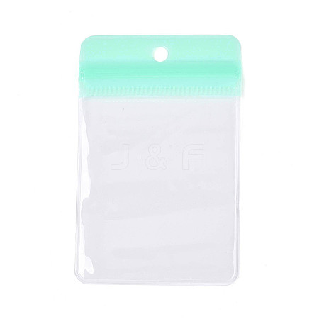 Rectangle Transparence EVA Zip Top Gift Bags OPP-T003-02B-02-1