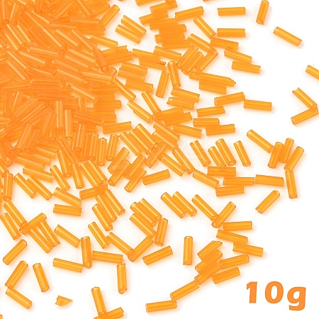 10G Glass Bugle Beads SEED-YW0002-95B-1