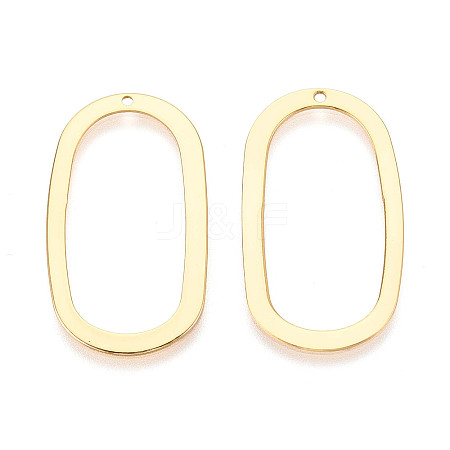 Brass Pendants KK-T077-10G-1
