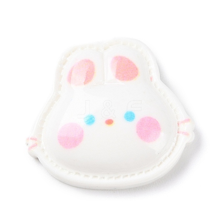 Animal Theme Opaque Resin Cabochons LS-RESI-E046-01A-1