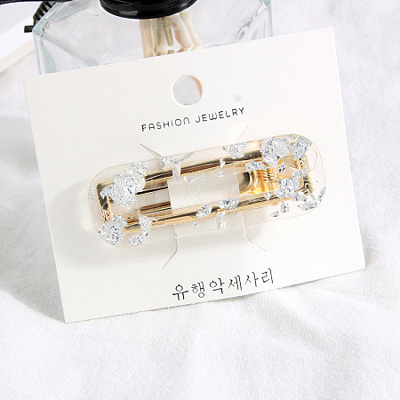 Acetate Hair Clip with Amber Effect ST5299449-1