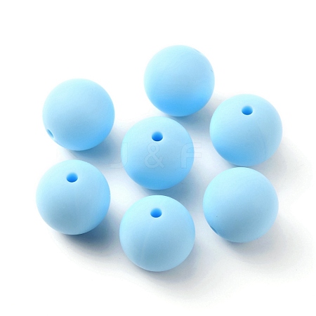 Food Grade Eco-Friendly Silicone Beads SIL-WH0013-01B-1