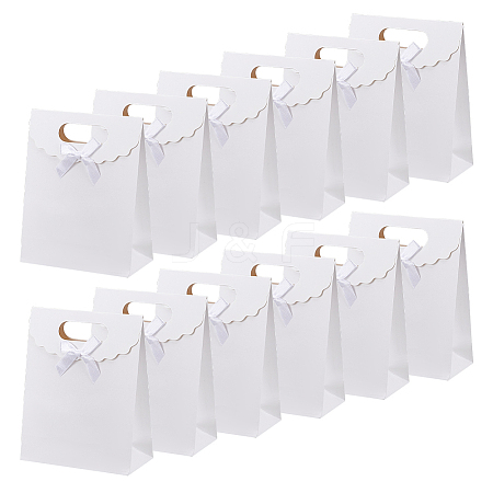 Rectangle Paper Gift Bags ABAG-WH0048-08B-04-1