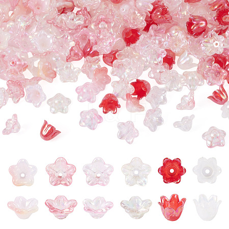 Acrylic Bead Caps OACR-TA0014-45E-1