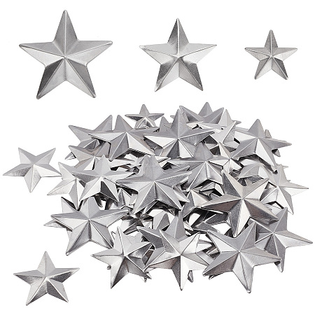 Gorgecraft 90Pcs 3 Style Iron Display Decorations IFIN-GF0001-30-1