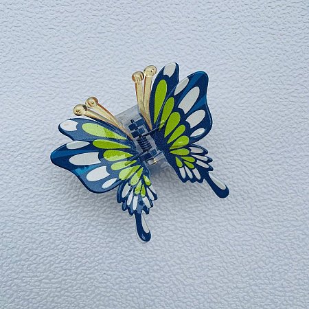 Butterfly Plastic Claw Hair Clips PW-WG4F491-01-1