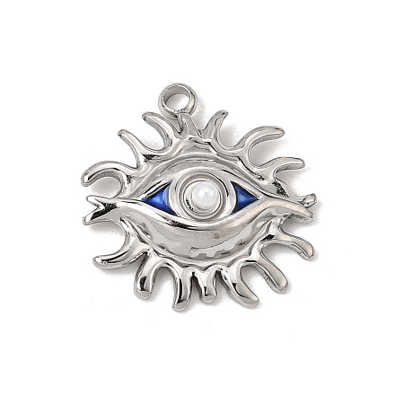 304 Stainless Steel Enamel Pendants SA-CBA8660-01P-1