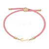1Pc Adjustable Nylon Cord Slider Bracelets for Women BJEW-LP0001-32J-03-1