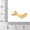 304 Stainless Steel Charms STAS-Q351-02G-E-3