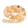 Natural Citrine Beads Beads Strands G-G053-B09-01B-3