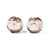 Handmade Gold Sand Lampwork Beads LAMP-N045-01C-01-1