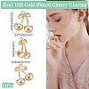 14Pcs Brass Charms KK-BBC0017-51-2