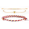 2Pcs Adjustable Bracelet Set PP9415-1-1