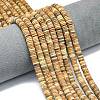 Natural Picture Jasper Beads Strands G-P575-B30-6x1mm-1