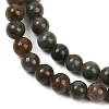 Natural Garnet Beads Strands G-H093-B04-6mm-4