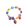 50Pcs Handmade Millefiori Glass Charms LK-CJ0001-07-7