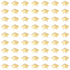 200Pcs Iron Studs Rivets IFIN-GF0001-63G-7