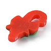 Christmas Theme Opaque Resin Cabochons CRES-WH0013-09B-2