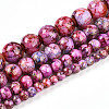 Baking Paint Glass Beads X1-DGLA-N003-8mm-B03-2